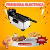 FREDIDORA ELECTRICA DE ACERO INOXIDABLE 🍟🍗🥟