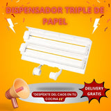 🍎🍐DISPENSADOR TRIPLE DE PAPEL🍑🍓