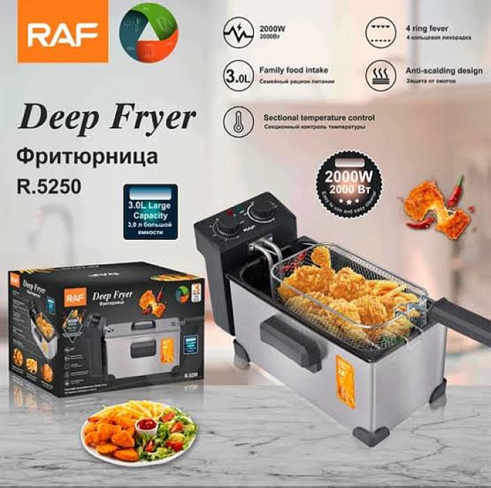 FREDIDORA ELECTRICA DE ACERO INOXIDABLE 🍟🍗🥟